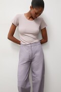 Answear.LAB T-shirt damski z bawełną różowy