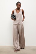 Answear.LAB komplet codzienny damski z wiskozy beżowy