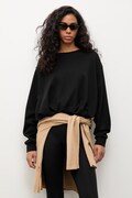 Answear.LAB bluzka damska z wiskozą czarna gładka