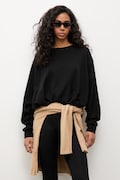 Answear.LAB bluzka damska z wiskozą czarna gładka