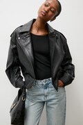 Кожено яке Answear.LAB  YARI from the Unscripted collection черно