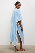 Answear.LAB kimono damskie bawełniane niebieskie
