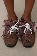 Answear.LAB sneakersy damskie zamszowe brązowe