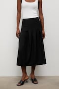 Answear.LAB sukňa čierna hladká