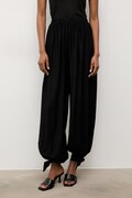 Answear.LAB spodnie damskie z wiskozy czarne high waist