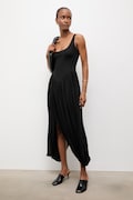 Answear.LAB sukienka letnia czarna gładka