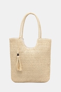 Answear.LAB torba plażowa damska pleciona beżowa
