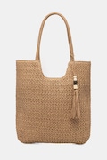 Answear.LAB torba plażowa damska pleciona brązowa