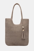 Answear.LAB torba plażowa damska pleciona brązowa