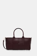 Answear.LAB torebka skórzana kolor bordowy