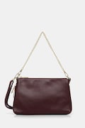 Answear.LAB torebka skórzana kolor bordowy