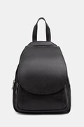 Kožený batoh Answear.LAB dámský, černá barva, malý