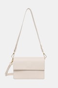 Answear.LAB torebka crossbody damska skórzana beżowa
