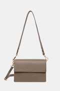 Answear.LAB torebka crossbody damska skórzana beżowa