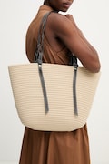 Плажна чанта Answear.LAB в бежово