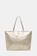 Answear.LAB torebka shopper damska skórzana złota