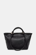 Answear.LAB kabelka typu shopper dámska kožená čierna