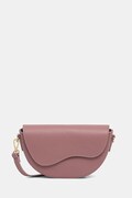 Answear.LAB torebka crossbody damska skórzana fioletowa