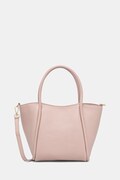Answear.LAB torebka shopper damska skórzana różowa