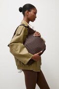 Answear.LAB hobo bag pentru femei, din piele maro