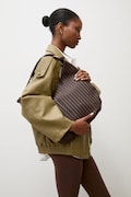 Answear.LAB hobo bag pentru femei, din piele maro