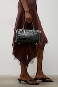 Answear.LAB geantă crossbody pentru femei, din piele neagră