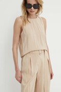 Блуза Answear Lab в бежово с изчистен дизайн