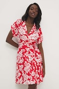 Answear Lab rochie culoarea rosu, mini, evazată