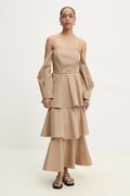 Φόρεμα Answear.LAB χρώμα: μπεζ