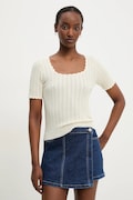 Answear.LAB sweter damskie kolor beżowy lekki
