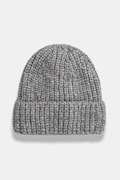 Шапка Answear.LAB колір сірий з товстого трикотажу