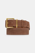 Answear.LAB pasek zamszowy kolor brązowy