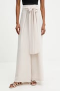 Answear.LAB pantaloni donna colore beige