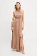 Answear Lab rochie culoarea roz, maxi, evazati