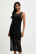 Answear.LAB ruha fekete, mini, testhezálló