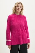 Answear.LAB sweter damski kolor różowy ciepły z półgolfem