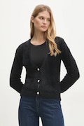 Answear Lab cardigan femei, culoarea negru