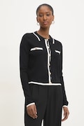 Answear Lab cardigan femei, culoarea negru, light
