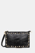 Answear Lab poseta de piele culoarea negru