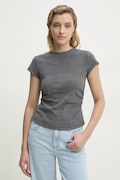 Answear.LAB t-shirt damski kolor szary