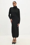 Answear Lab rochie și pulover culoarea negru