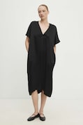 Answear Lab rochie culoarea negru, midi, dreaptă