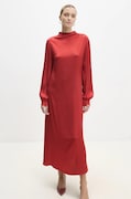 Answear Lab rochie culoarea rosu, maxi, dreaptă