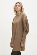 Φόρεμα Answear.LAB χρώμα: καφέ