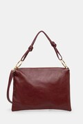 Шкіряна сумочка Answear.LAB колір бордовий