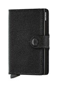 Secrid portofel de piele MC.Black-Black