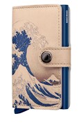 Secrid portfel skórzany Miniwallet Art Almond Blossom kolor biały