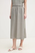 Mos Mosh spódnica kolor szary midi prosta 169640
