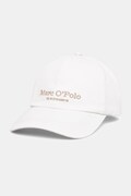 Marc O'Polo czapka bejsbolówka damska bawełniana biała 5000014157
