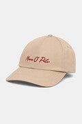 Marc O'Polo baseball cap damska bawełniana beżowa 5000014157